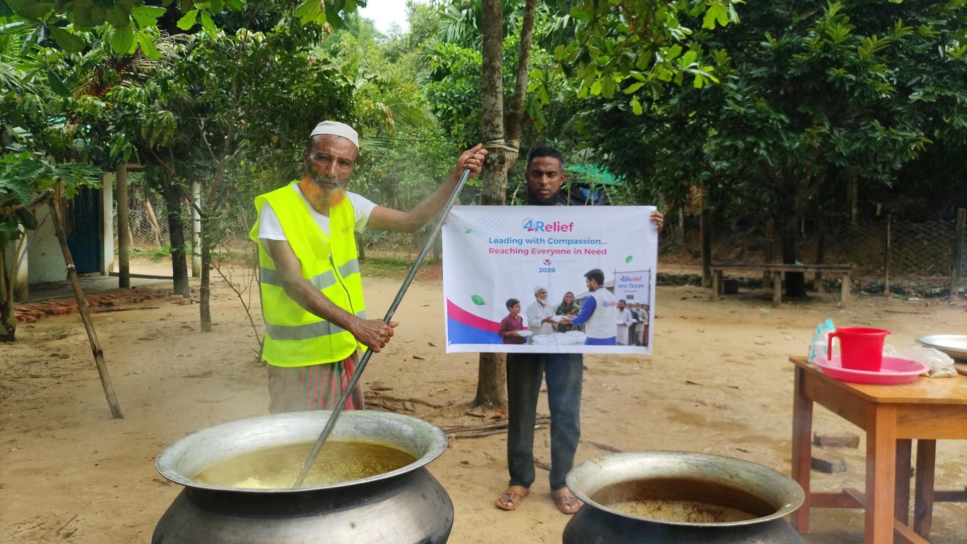 مشروع المطابخ الخيرية والوجبات الساخنة